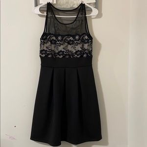 black dress
